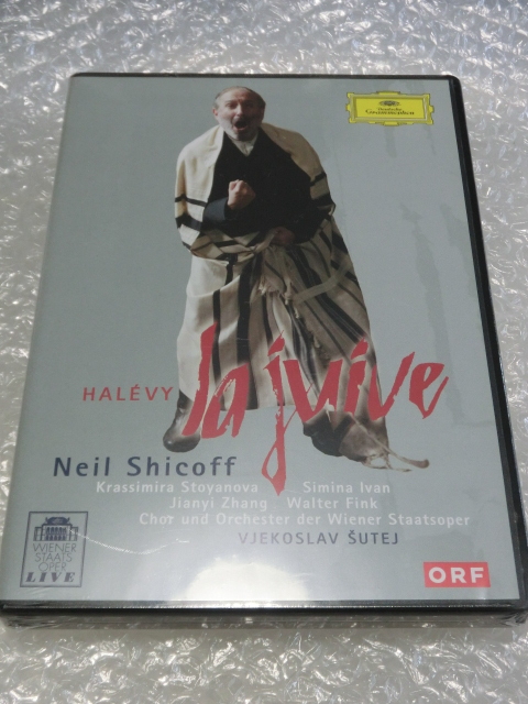 新品即決2枚組DVD アレヴィ 歌劇 ユダヤの女 ニール・シコフ クラッシミラ・ストヤノヴァ Vjekoslav Sutej スーテイ シュティ オペラ 名作拍卖