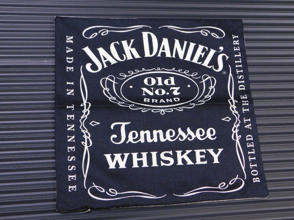 ◆送料\185◆【Jack Daniel's・ジャックダニエル】※《クッションカバー/440×450mm》 アメリカン雑貨 ウイスキー拍卖