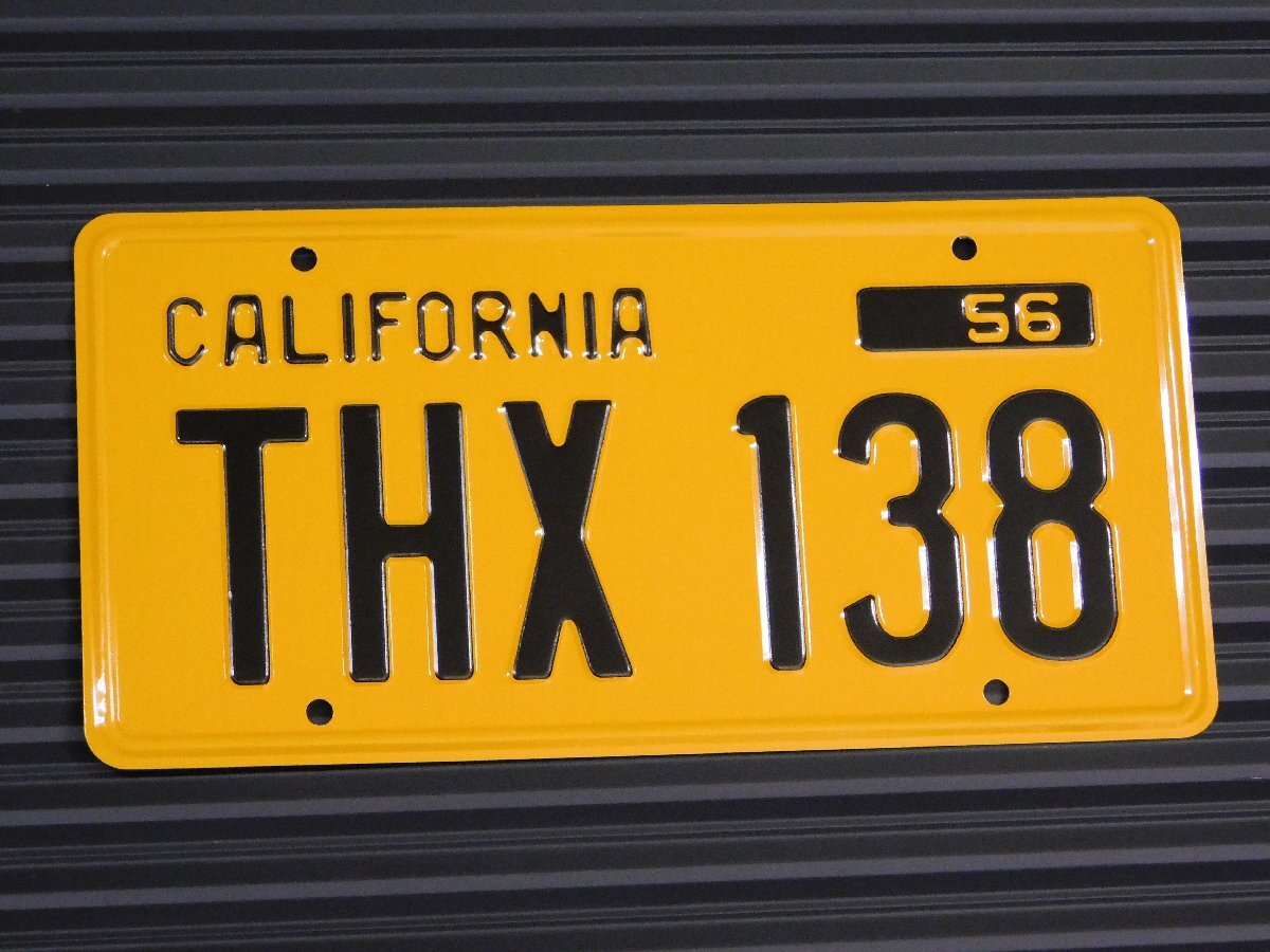 ◆送料\185◆【 ムービーライセンスプレート 】※《American Graffiti / アメリカン・グラフィティ》 アメリカン雑貨 ナンバープレート拍卖