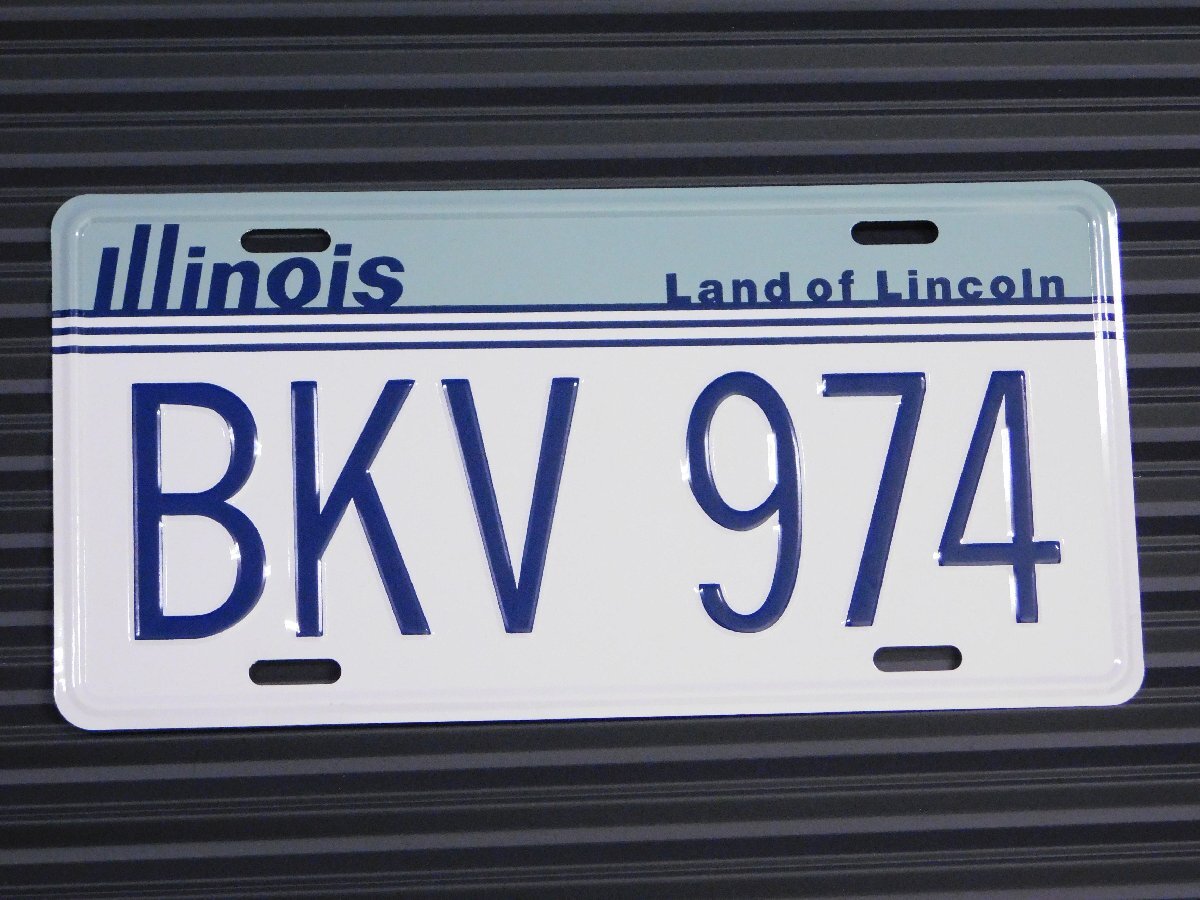 ◆送料\185◆【 ムービーライセンスプレート 】※《THE BLUES BROTHERS 2000 / ブルース・ブラザーズ》 ナンバープレート拍卖