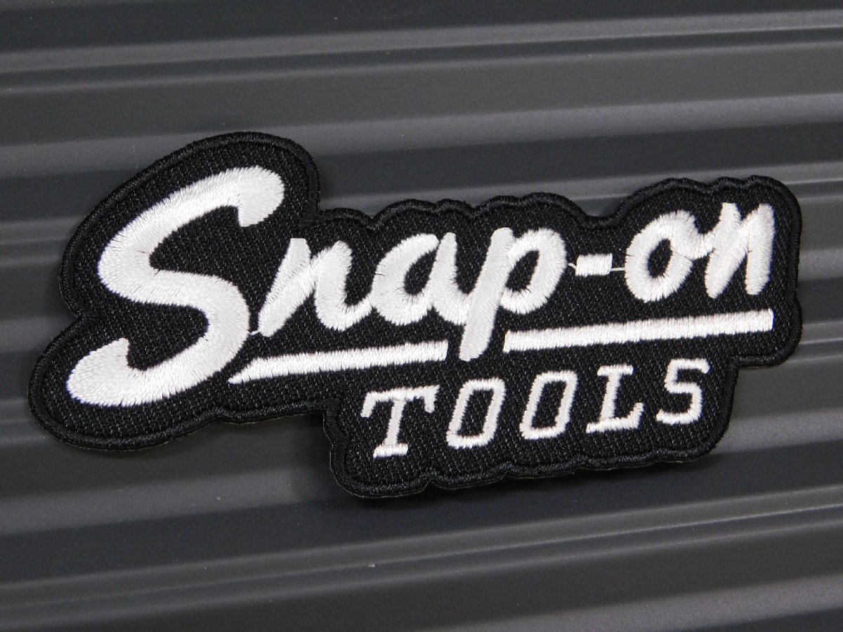 ◆送料\110◆【Snap-on・スナップオン①】※《アイロン刺繍ワッペン》 アメリカン雑貨 刺繍ワッペン アイロンワッペン拍卖