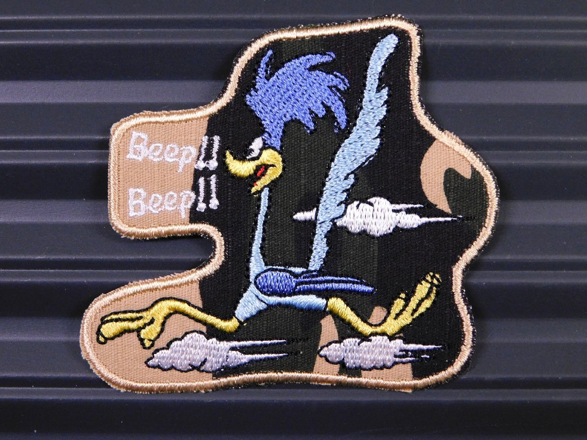 ◆送料\110◆【ROAD RUNNER・ロードランナー26】※《アイロン刺繍ワッペン》 アメリカン雑貨 刺繍ワッペン アイロンワッペン拍卖