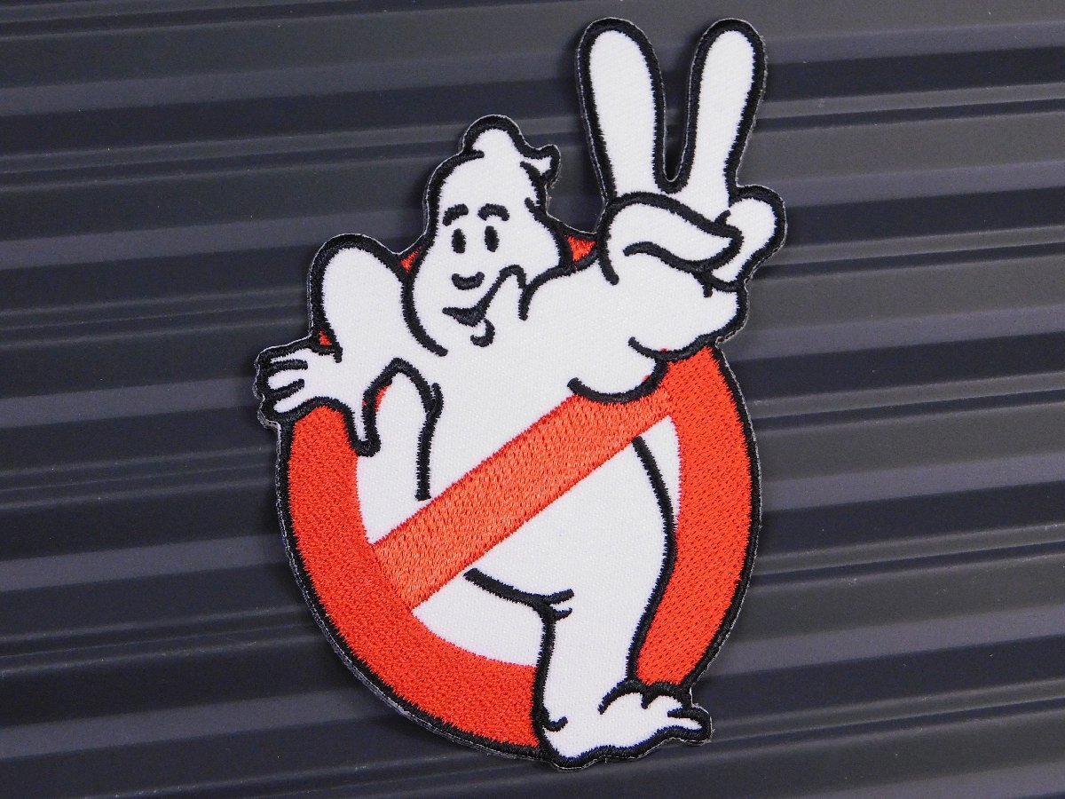 ◆送料\110◆【Ghostbusters・ゴーストバスターズ②】※《アイロン刺繍ワッペン》 アメリカン雑貨 刺繍ワッペン アイロンワッペン拍卖