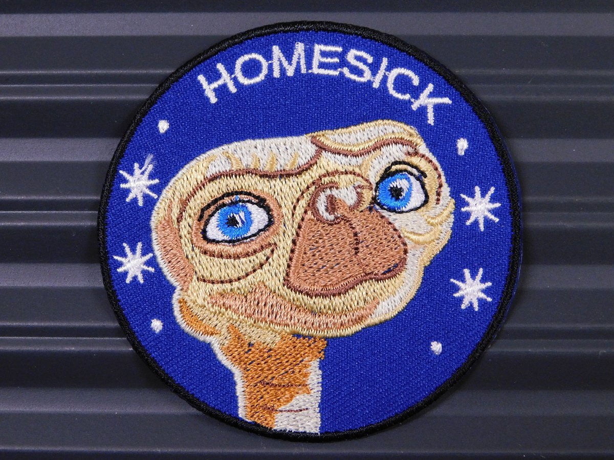 ◆送料\110◆【E.T.・イーティー①】※《アイロン刺繍ワッペン》 アメリカン雑貨 刺繍ワッペン アイロンワッペン拍卖