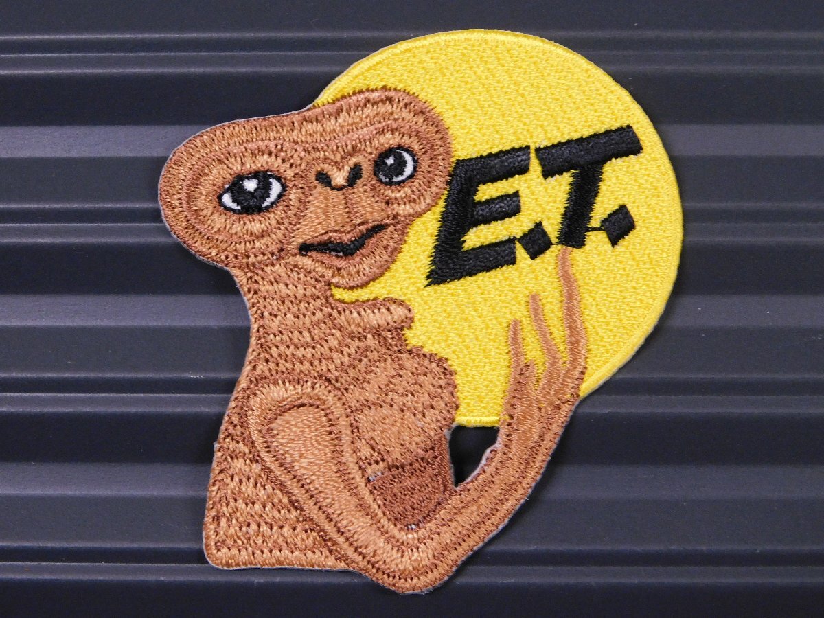 ◆送料\110◆【E.T.・イーティー②】※《アイロン刺繍ワッペン》 アメリカン雑貨 刺繍ワッペン アイロンワッペン拍卖