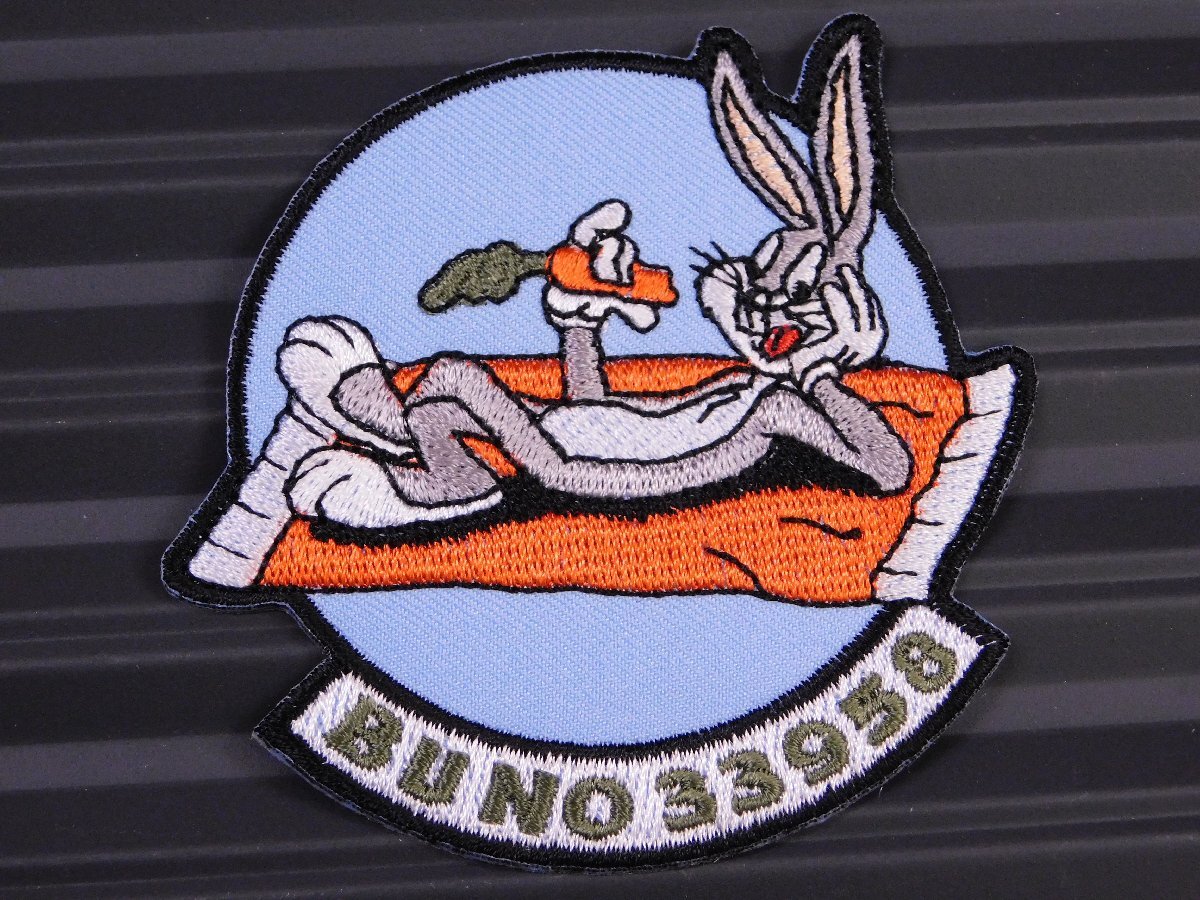 ◆送料\110◆【バッグス・バニー④】※《アイロン刺繍ワッペン》 アメリカン雑貨 刺繍ワッペン アイロンワッペン拍卖