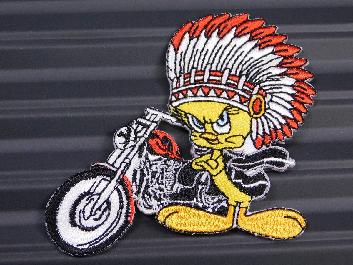 ◆送料\110◆【トゥイーティー③】※《アイロン刺繍ワッペン》 アメリカン雑貨 刺繍ワッペン アイロンワッペン拍卖