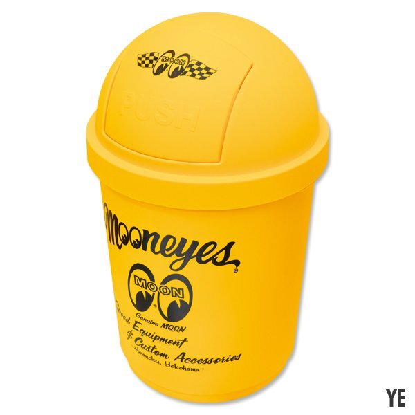 【MOONEYES・ムーンアイズ】※《ダストボックス35L / イエロー》 MG794YE ごみ箱 バケツ アメリカン雑貨拍卖