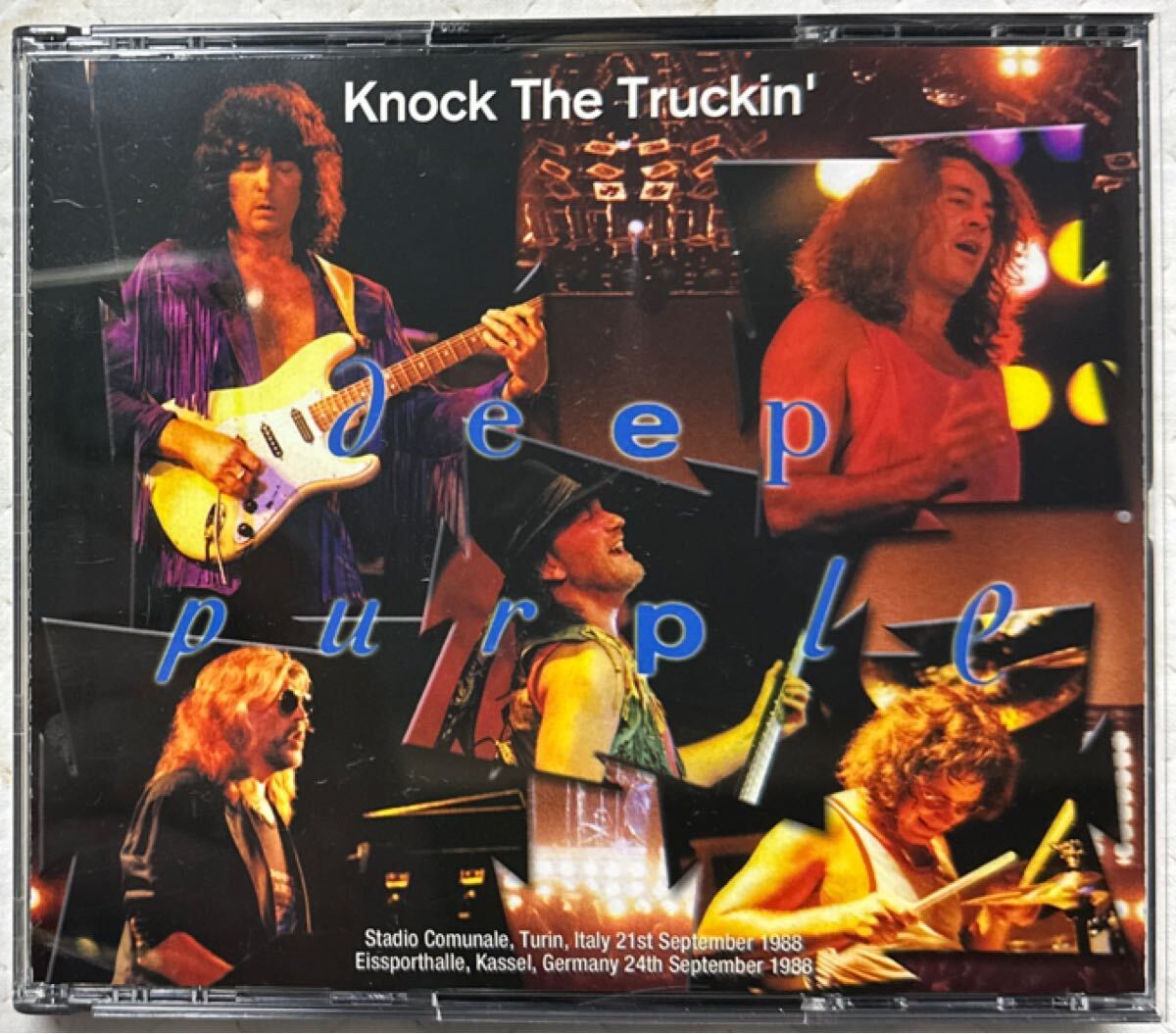 SBD!2Days・4CDセット!DEEP PURPLE / ディープ・パープル / KNOCK THE TRUCKIN' / 1988年 イタリア&ドイツ / DARKER THAN BLUE拍卖