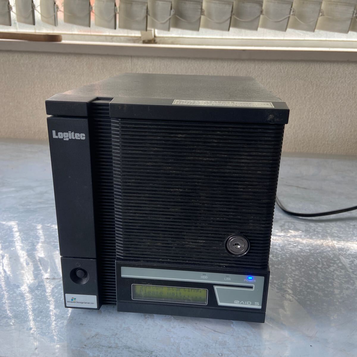 (LSV-5S1000)ロジテック NAS LSV-5S1000/4CS2 ジャンク HDD無 鍵無拍卖