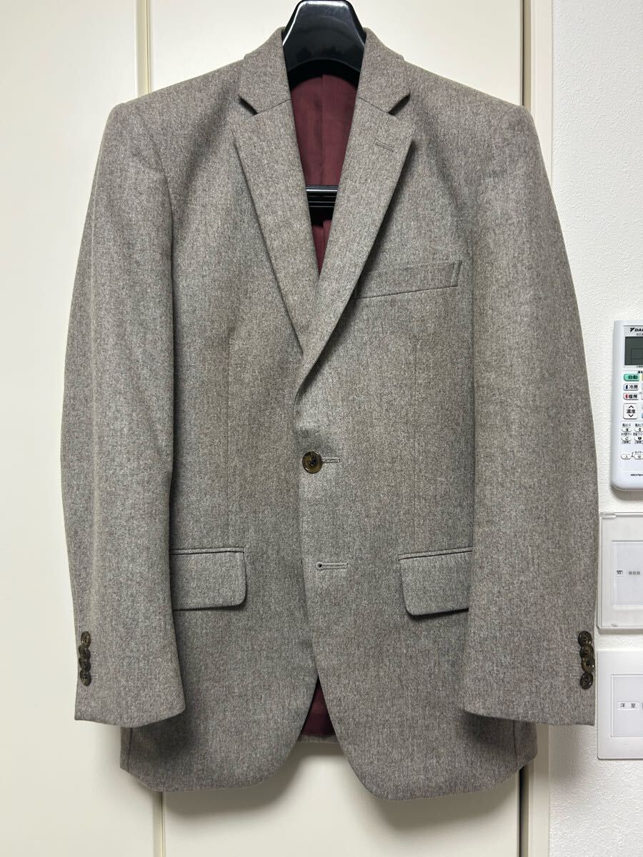 ジャケット CANONICO カノニコ スーツ べージュ メンズ ベージュ ウール100%拍卖