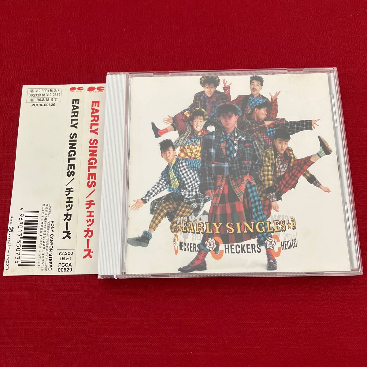 WY6【盤面良好】帯付 チェッカーズ/EARLYSINGLES CD アルバム 藤井 ギザギザハートの子守唄 涙のリクエストなど拍卖