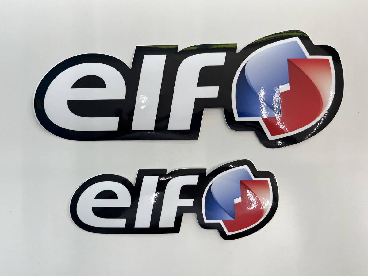 ○ elf エルフ ステッカー 「大小セット」デカール 車 バイク シール レース ○拍卖