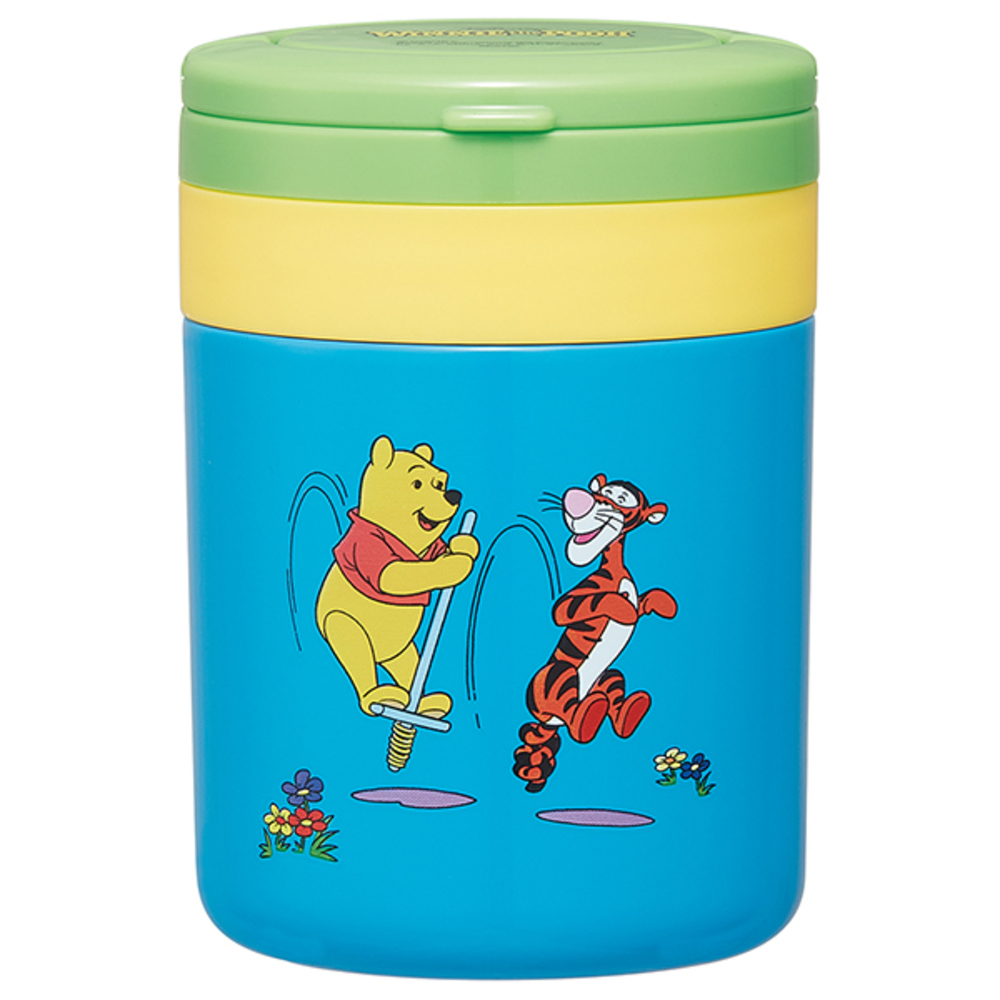 ☆ レトロプー ☆ キャラクター 折りたたみハンドル デリカポット スープジャー かわいい デリカポット 弁当箱 ランチジャー 保温 保冷拍卖