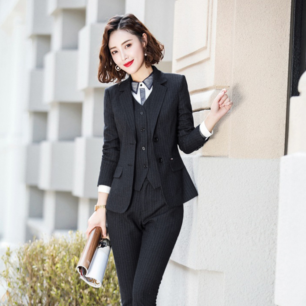 ☆ ブラック ☆ L ☆ ビジネススーツ パンツスーツ セットアップ レディース レディース スーツ セットアップ ビジネス 上下セット拍卖