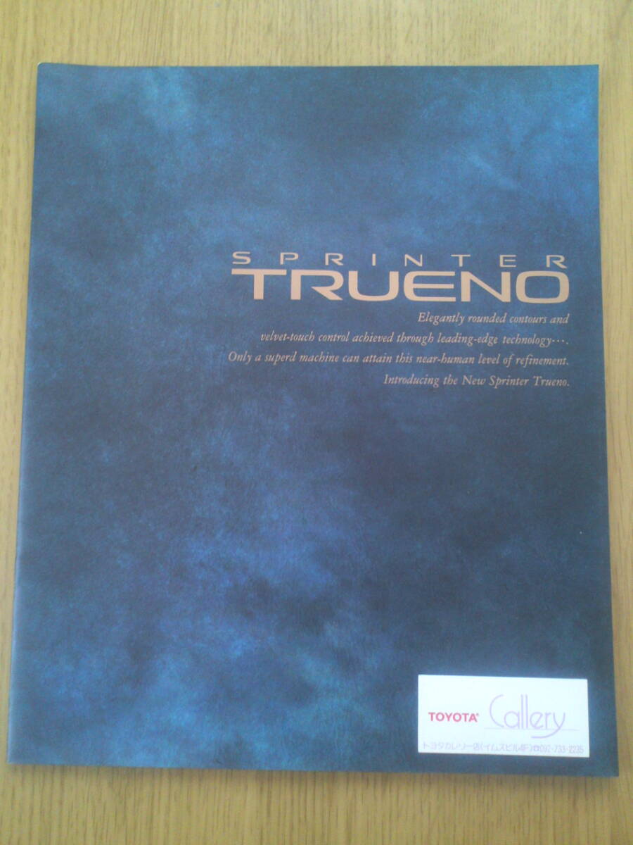 トヨタ スプリンター トレノ AE101 カタログ 1991年6月 拍卖