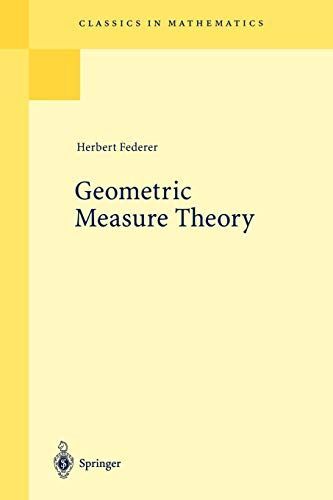 Geometric Measure Theory (Classics in Mathematics)拍卖