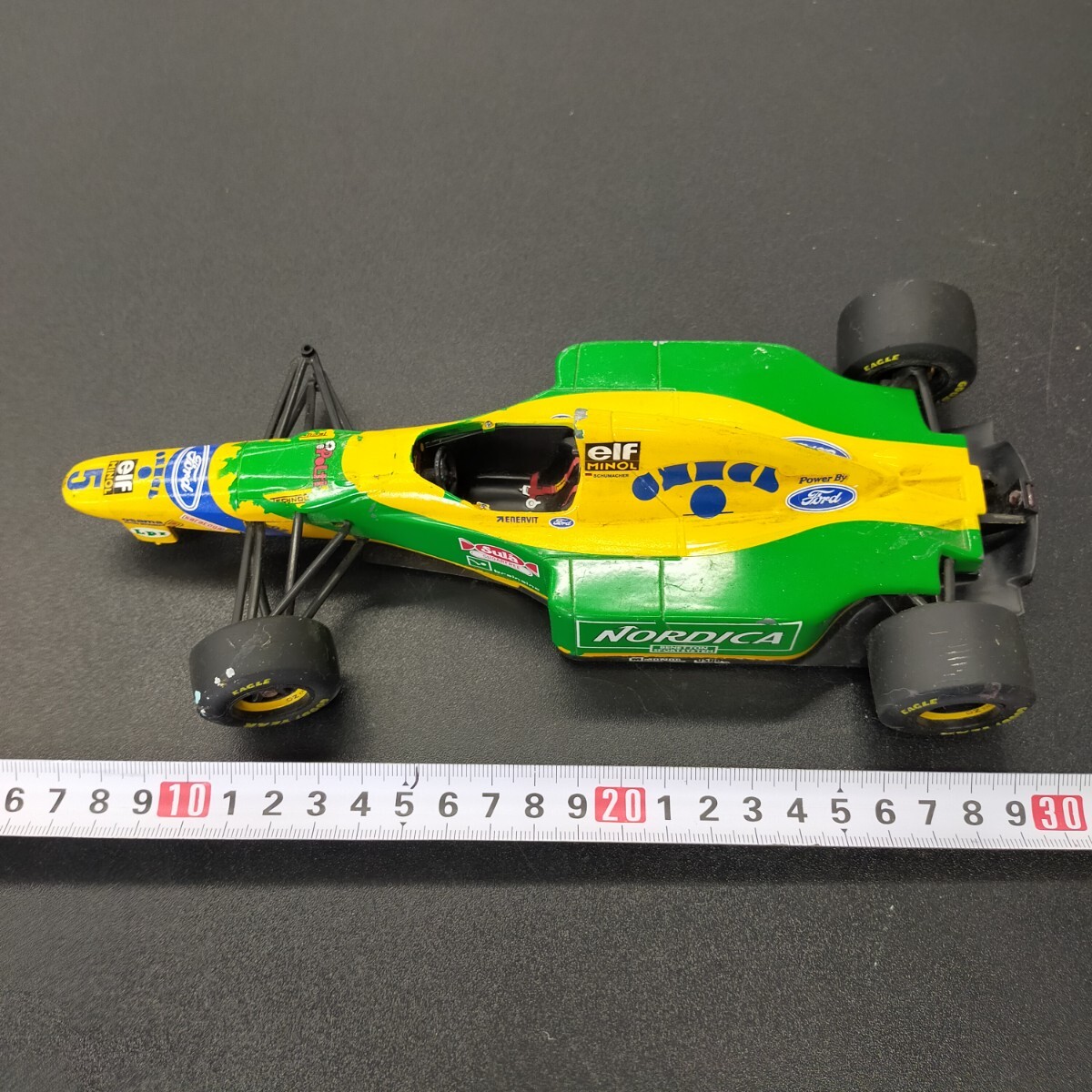 す2706 ミニカー Paul's Model Art ポールズ モデルアート ミハエル・シューマッハ Michael Schumacher ベネトン 1993 Benetton拍卖