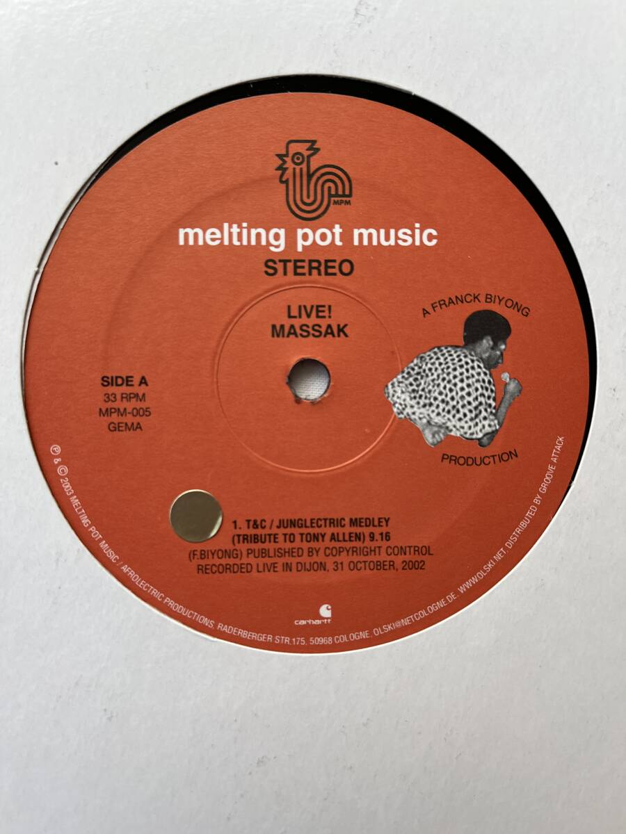 MASSAK / T&C / JUNGLECTRIC MEDLEY拍卖