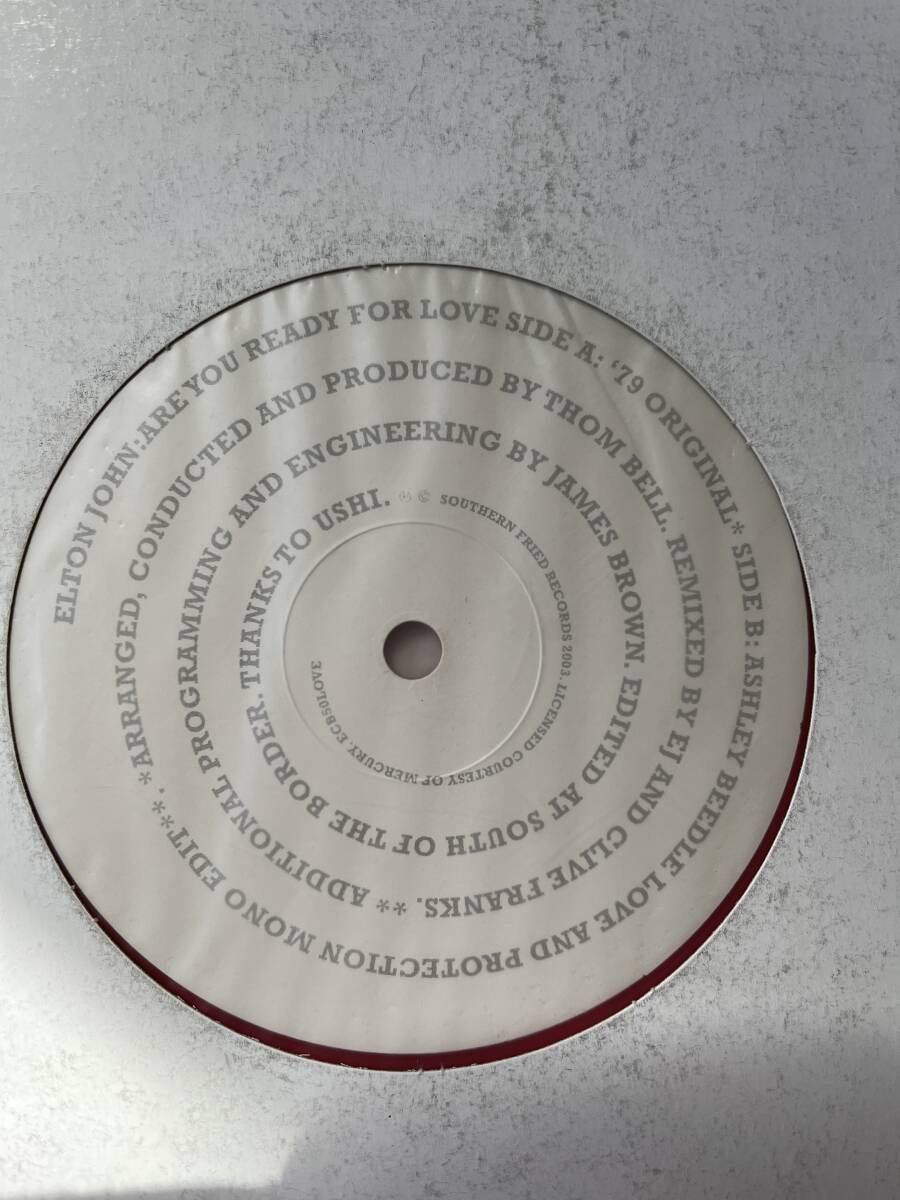 Elton John Are You Ready For Love Ashley Beedle Edit!!!拍卖