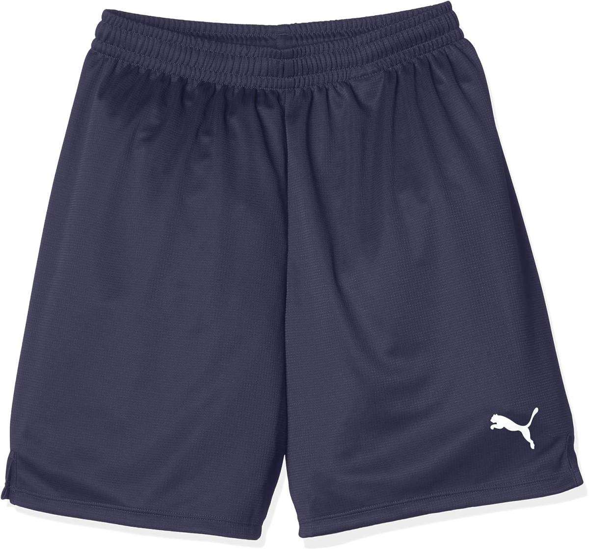 【KCM】Z-puma-706-130★展示品★【プーマ】ジュニア LIGA ゲーム パンツ コア サッカー プラクティスパンツ 729972-05 ネイビー 130拍卖