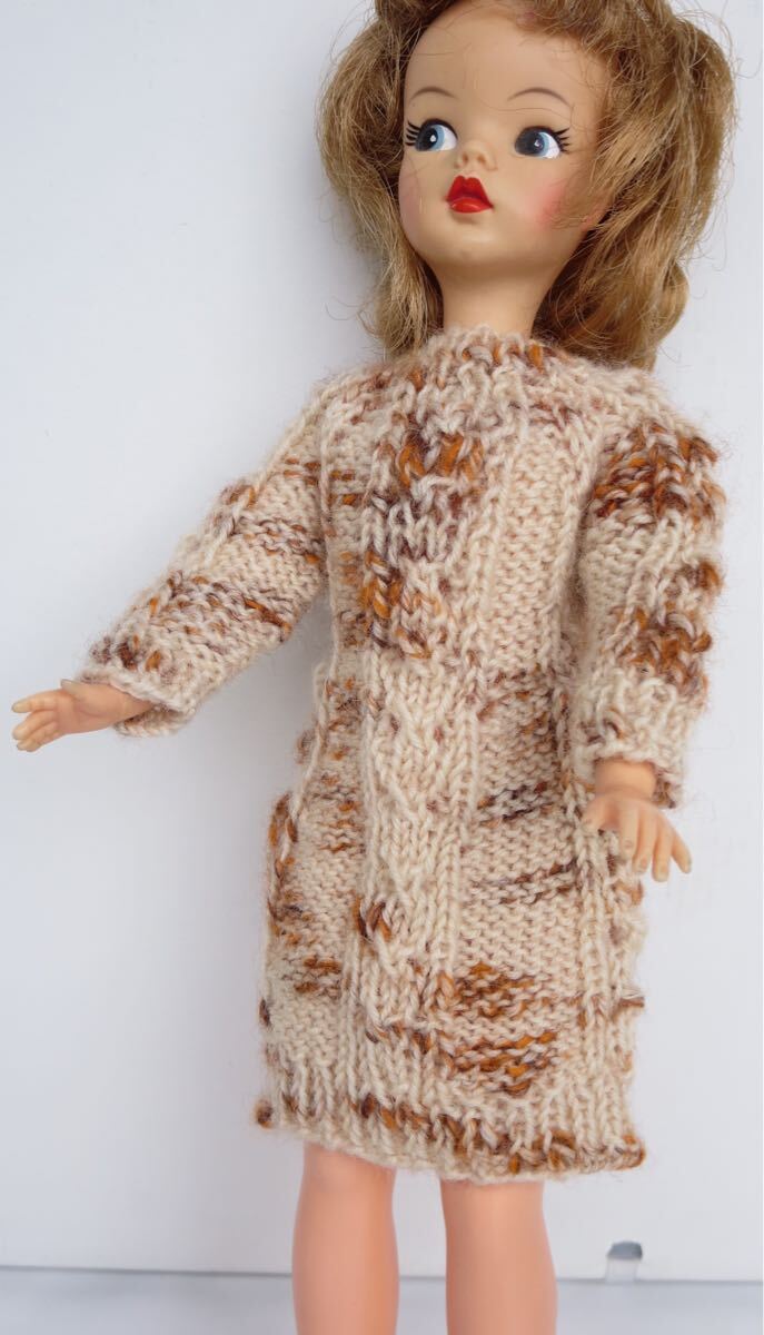 ●ハンドメイド●タミーちゃん ニットウールワンピース拍卖