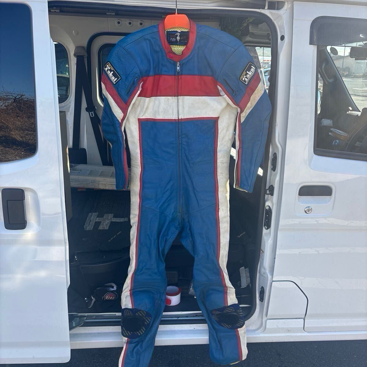 PRO SHOP TAKAI 木下恵二 レーシングスーツ size L 当時物 【検】HONDA GP500 ビンテージ拍卖