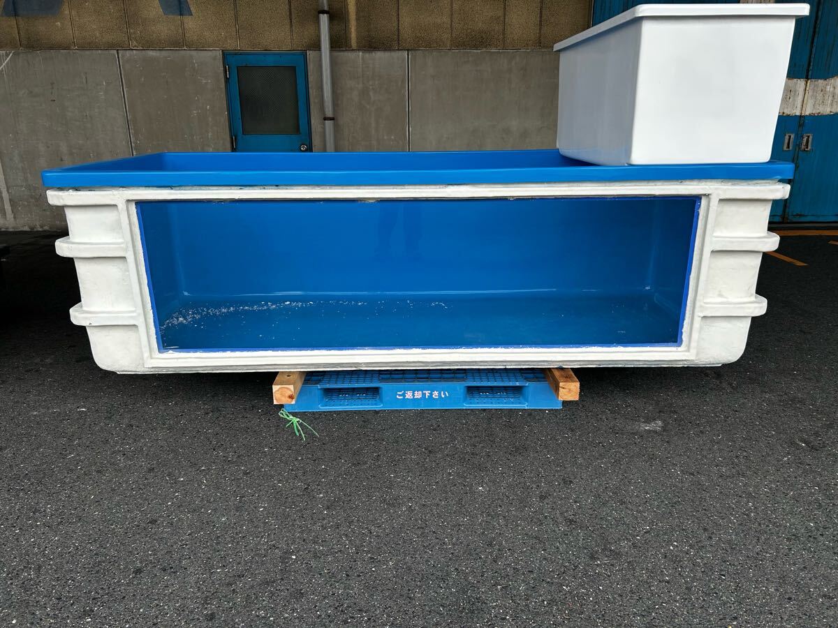 11月関東 送料無料 熱帯魚買取人 3150×1350×950 FRP前面強化ガラス水槽 FRPタンク 大型水槽 濾過層 このサイズ残り1拍卖