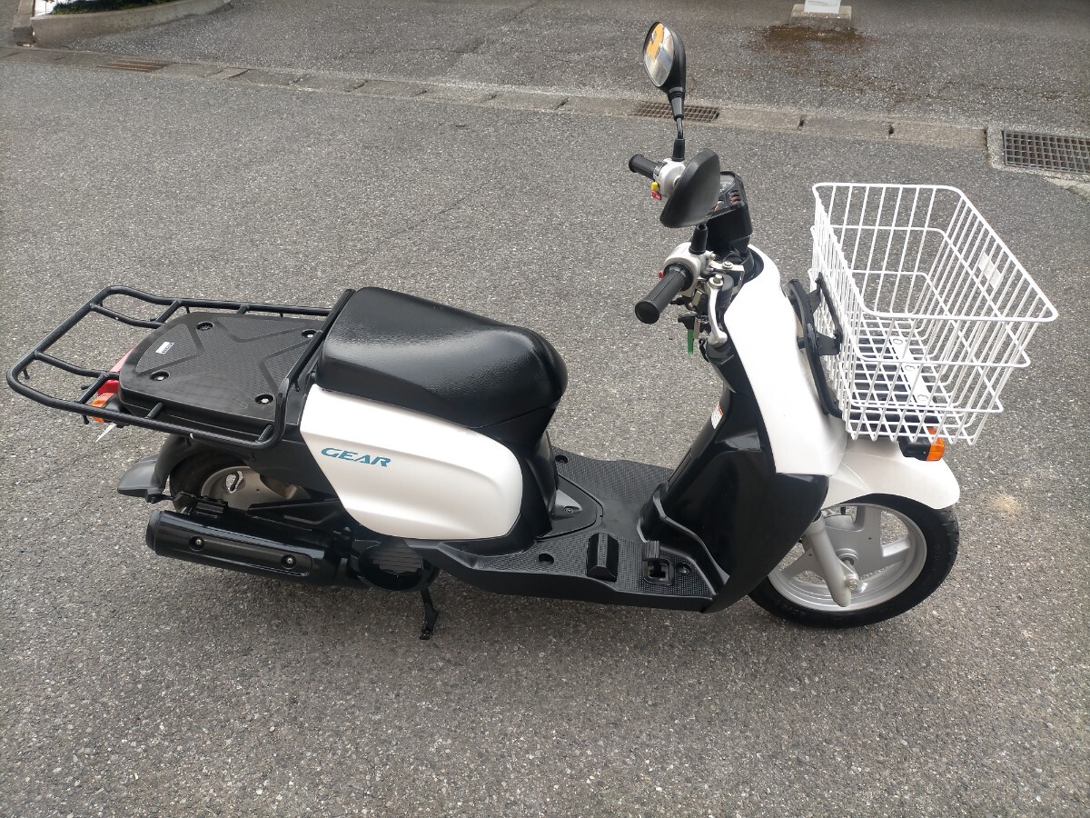 ヤマハ ギア UA08J 700km GEAR ニュースギア YAMAHA 低走行 ワンオーナー 実働拍卖