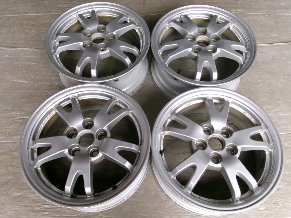 【トヨタ】30プリウス 純正アルミホイール 15x6J 5-100 +45 ハブ54☆4本セット 50323 検)PRIUS拍卖