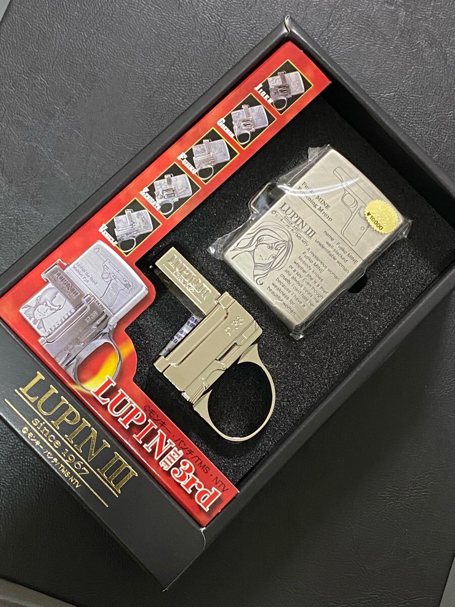 zippo 不二子 ルパン三世 ガンアクション ワルサー ヴィンテージ 2000年製 FUJIKO LUPIN シリアルナンバー NO.1927 専用ケース 保証書付き拍卖