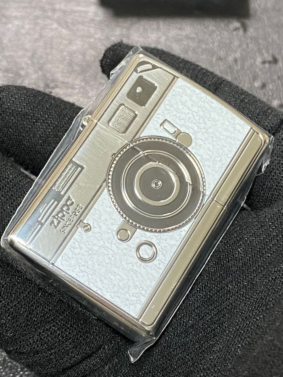 zippo カメラ ホワイト 両面デザイン 希少モデル 2023年製 拍卖
