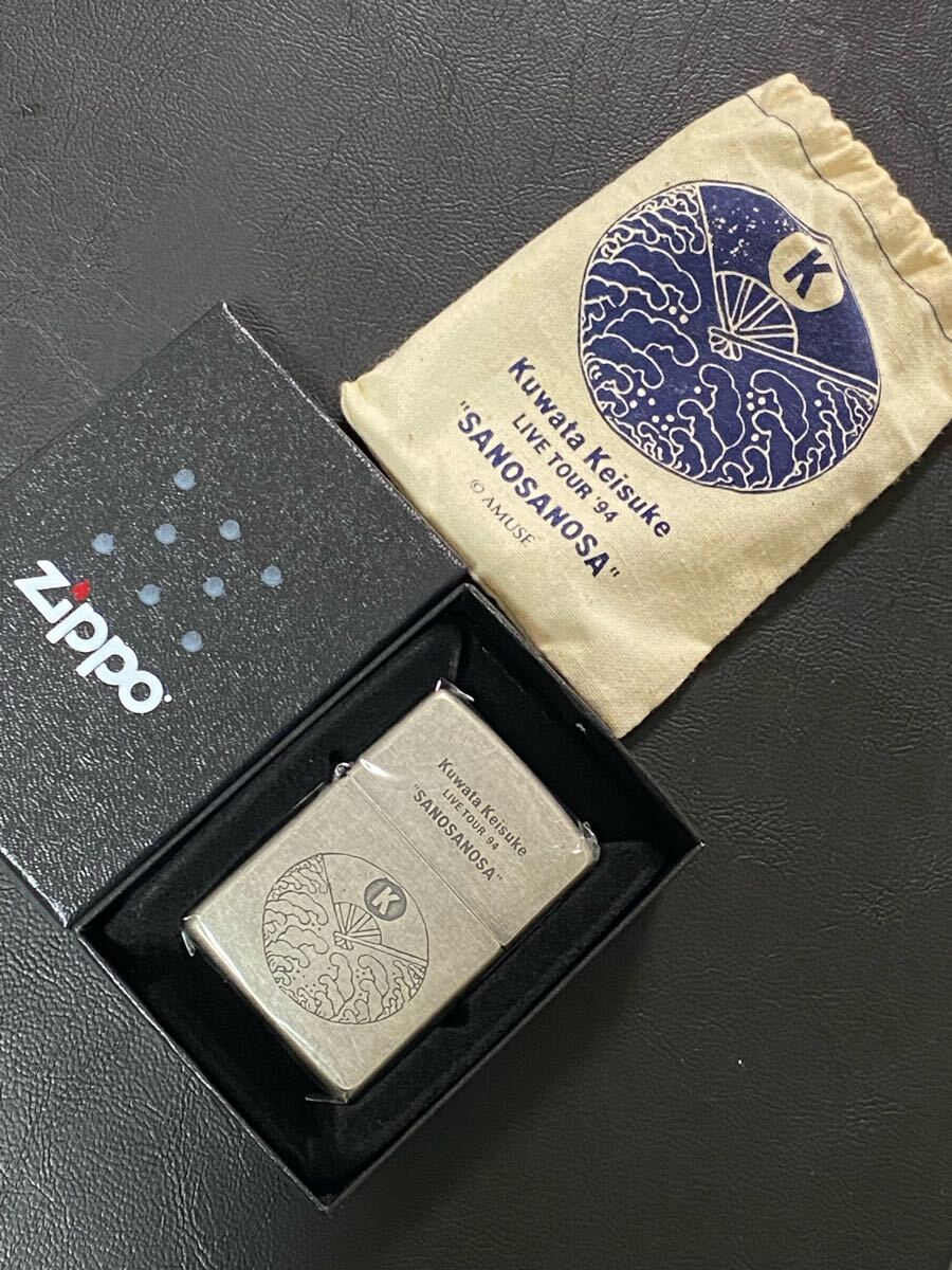 zippo サザンオールスターズ 桑田佳祐 さのさのさ ヴィンテージ 1994年製 SANOSANOSA LIVE TOUR '94 ケース 保証書 専用収納袋付き拍卖