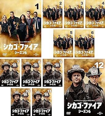 【中古】《ケースなし》シカゴ・ファイア シーズン6 全12巻セット s26442【レンタル専用DVD】拍卖