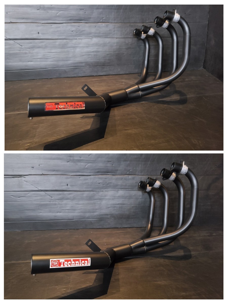 TSH オリジナル ショート管 ブラック CB750k CB750four k0 k1 k2 k3 k4 k5 k6 k7 マフラー 国内生産 拍卖