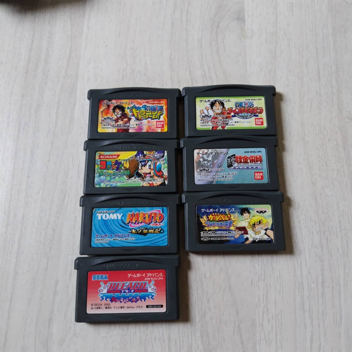 ☆GBA ONE PIECE ドラゴンドリーム! 等7本!   レターパックライトFC8本までGB GBA 数十本同梱可☆拍卖