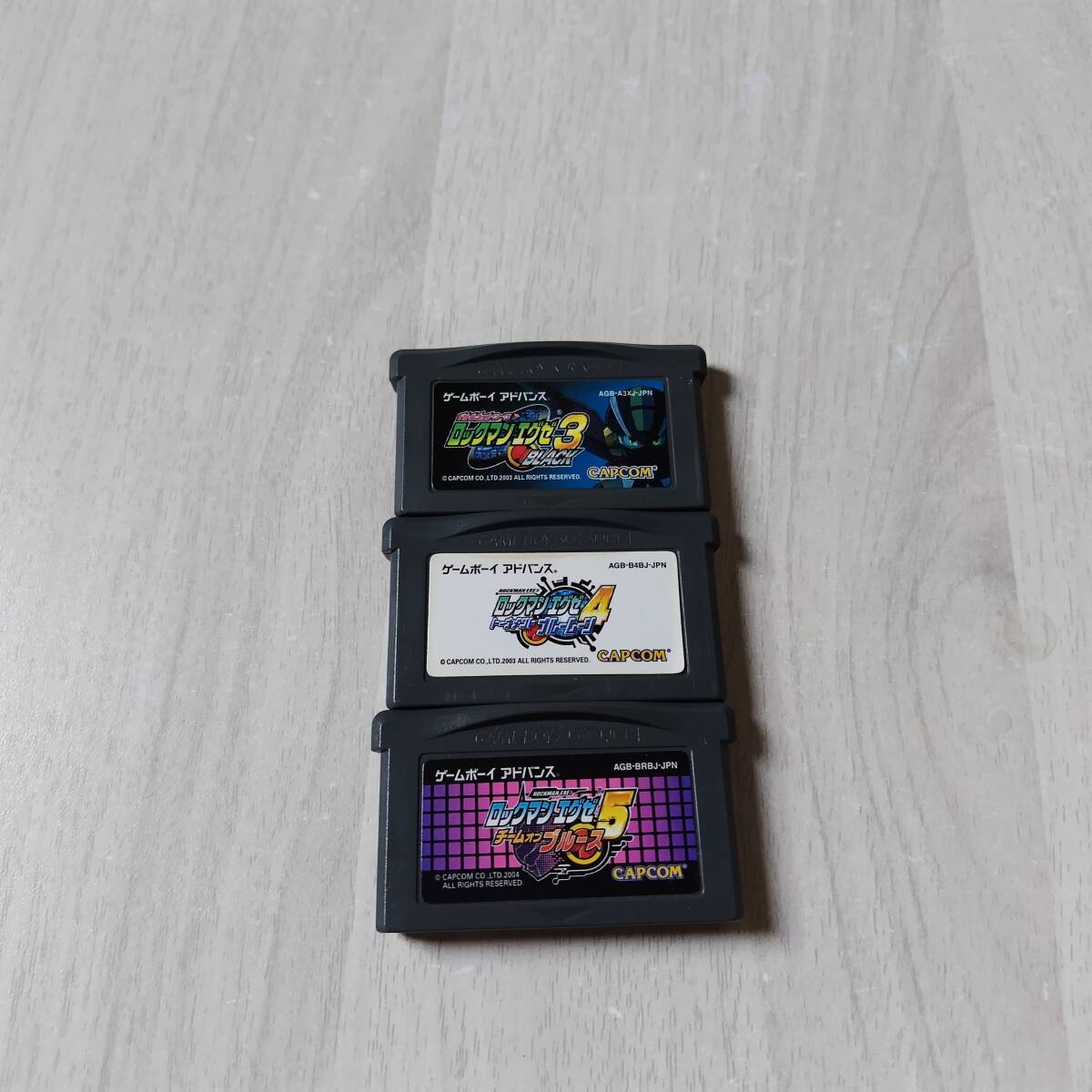 ☆GBA バトルネットワーク ロックマンエグゼ3 BLACK 等3本!   レターパックライトFC8本までGB GBA 数十本同梱可☆拍卖