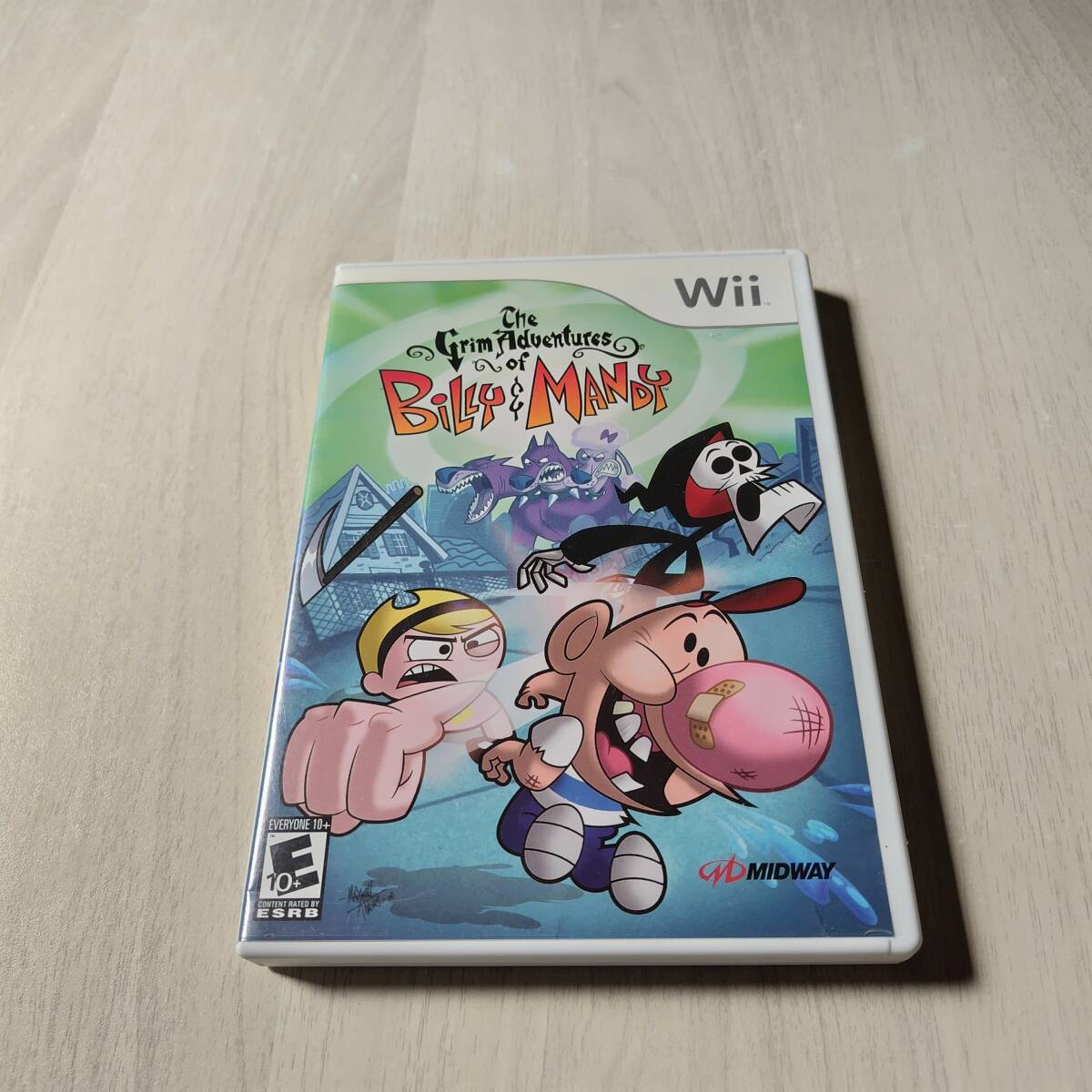 ☆Wii The Grim Adventures of Billy & Mandy  何本でも同梱可☆拍卖