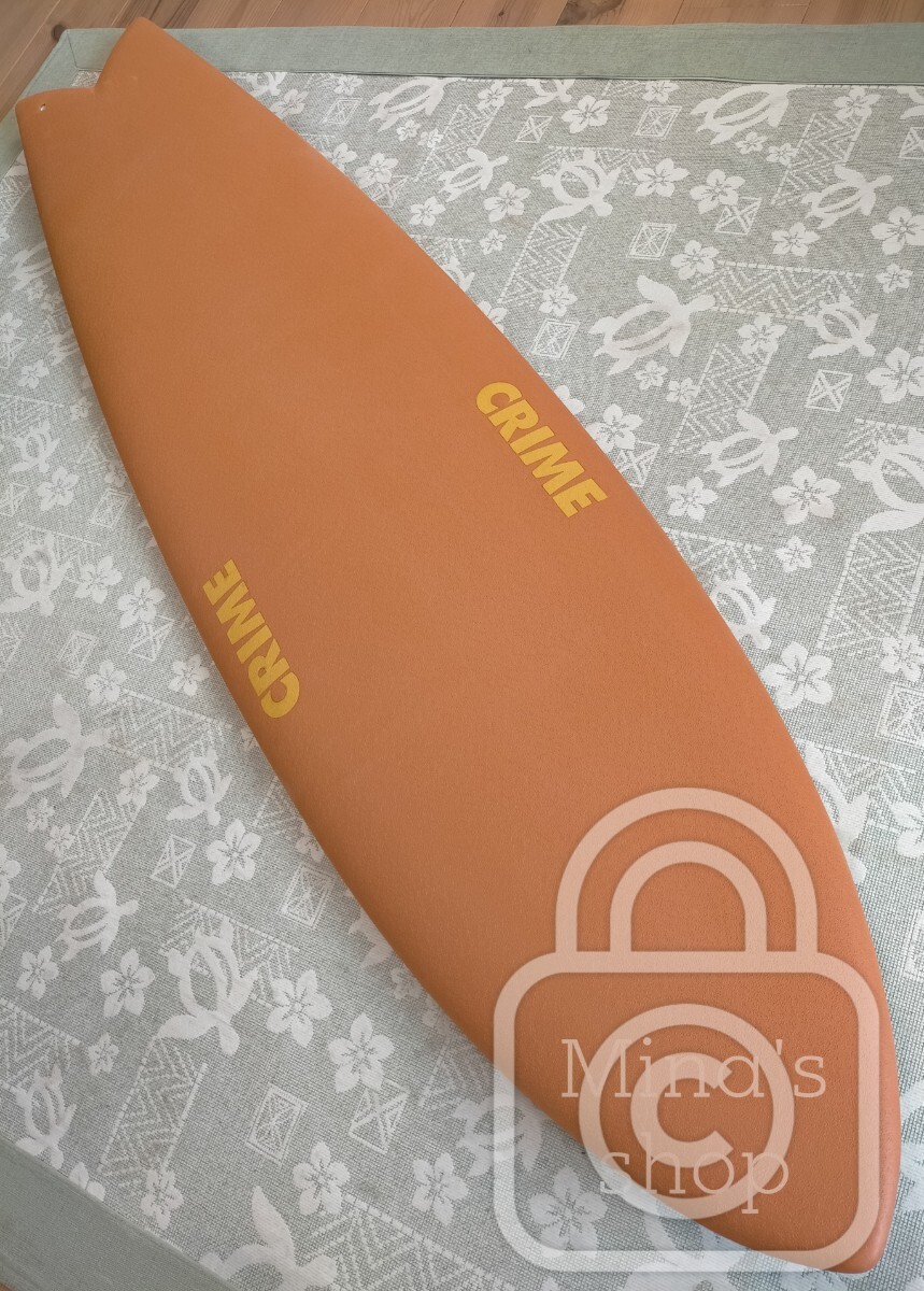 大人のオモチャ①/最高にFUNなマジックボード【ミッドレングス&ツインフィッシュ/入水1回の美品】crime CALIFORNIA KEEL 7'5(市場完売品)拍卖