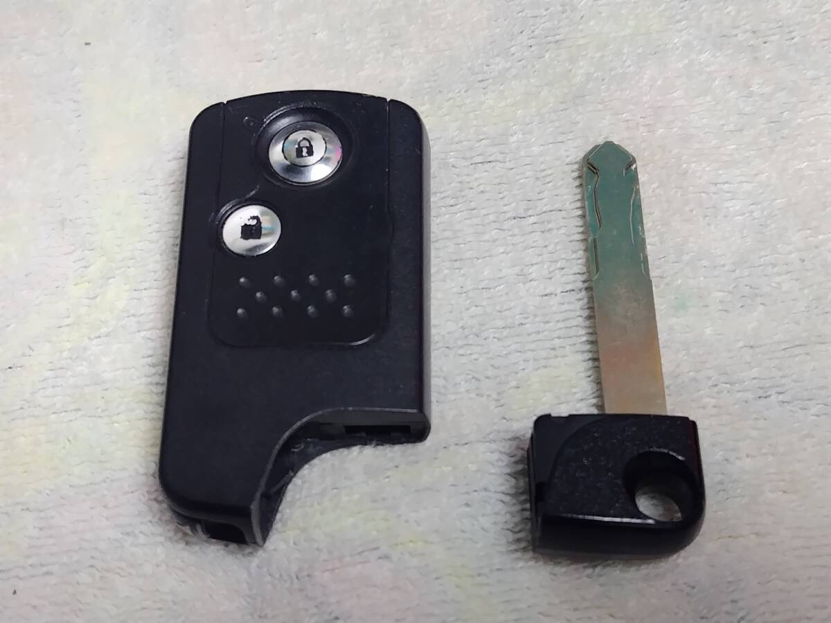 通電OK 72147-SFA-J01 ホンダ純正 キーレス リモコン スマートキー オデッセイ フィット ゼスト ライフ ステップワゴン フリード 2ボタン拍卖