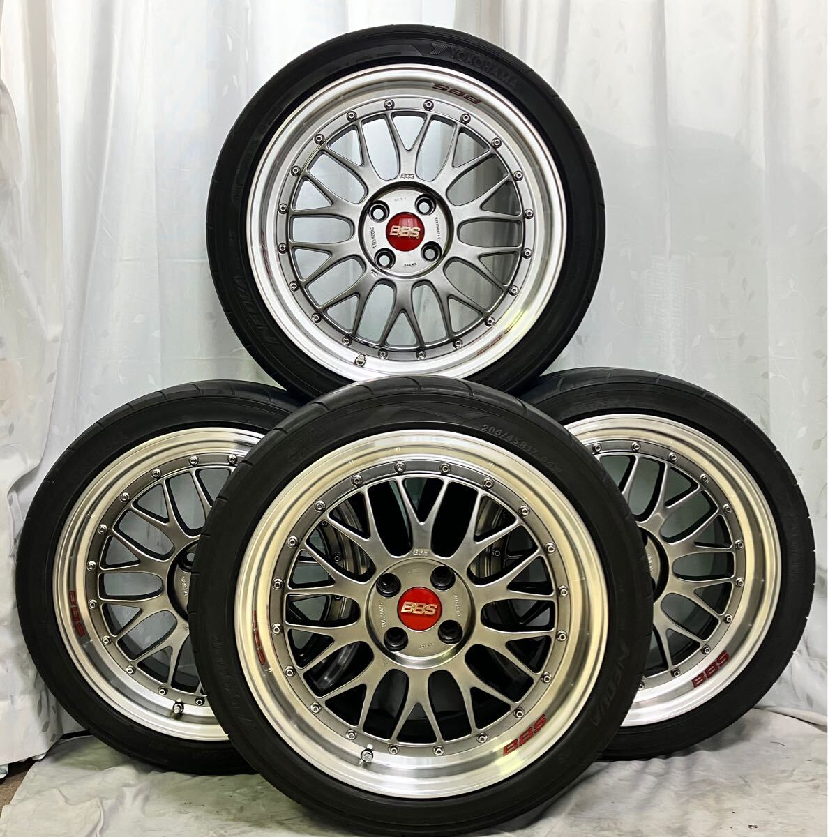 BBS LM198 チャンピオンエディション 7.5Jx17+40 PCD100 4H ダイヤモンドブラック(DB-SLD)ADVAN NEOVA ADDB RS 205/45r17拍卖