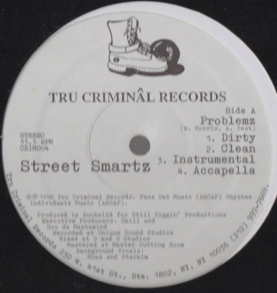 【廃盤12inch】Street Smartz / Problemz拍卖