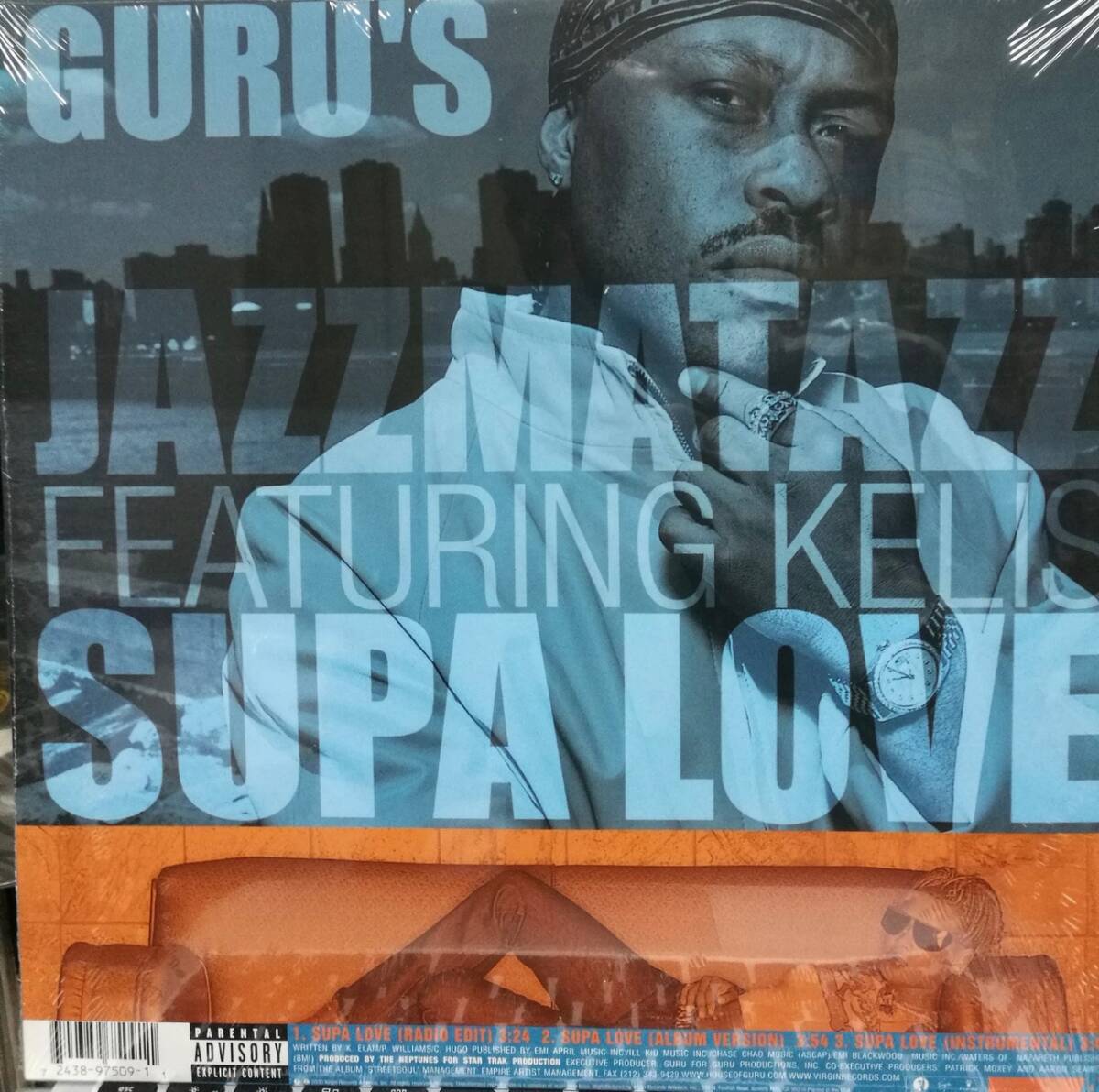 【廃盤新品12inch】Guru's Jazzmatazz / Supa Love拍卖