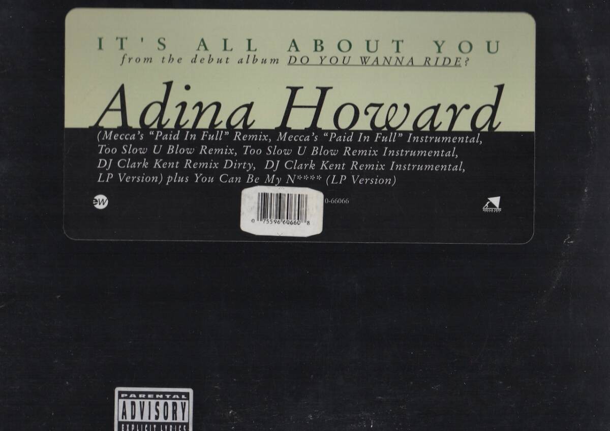 【廃盤12inch】ADINA HOWARD / IT'S ALL ABOUT YOU拍卖