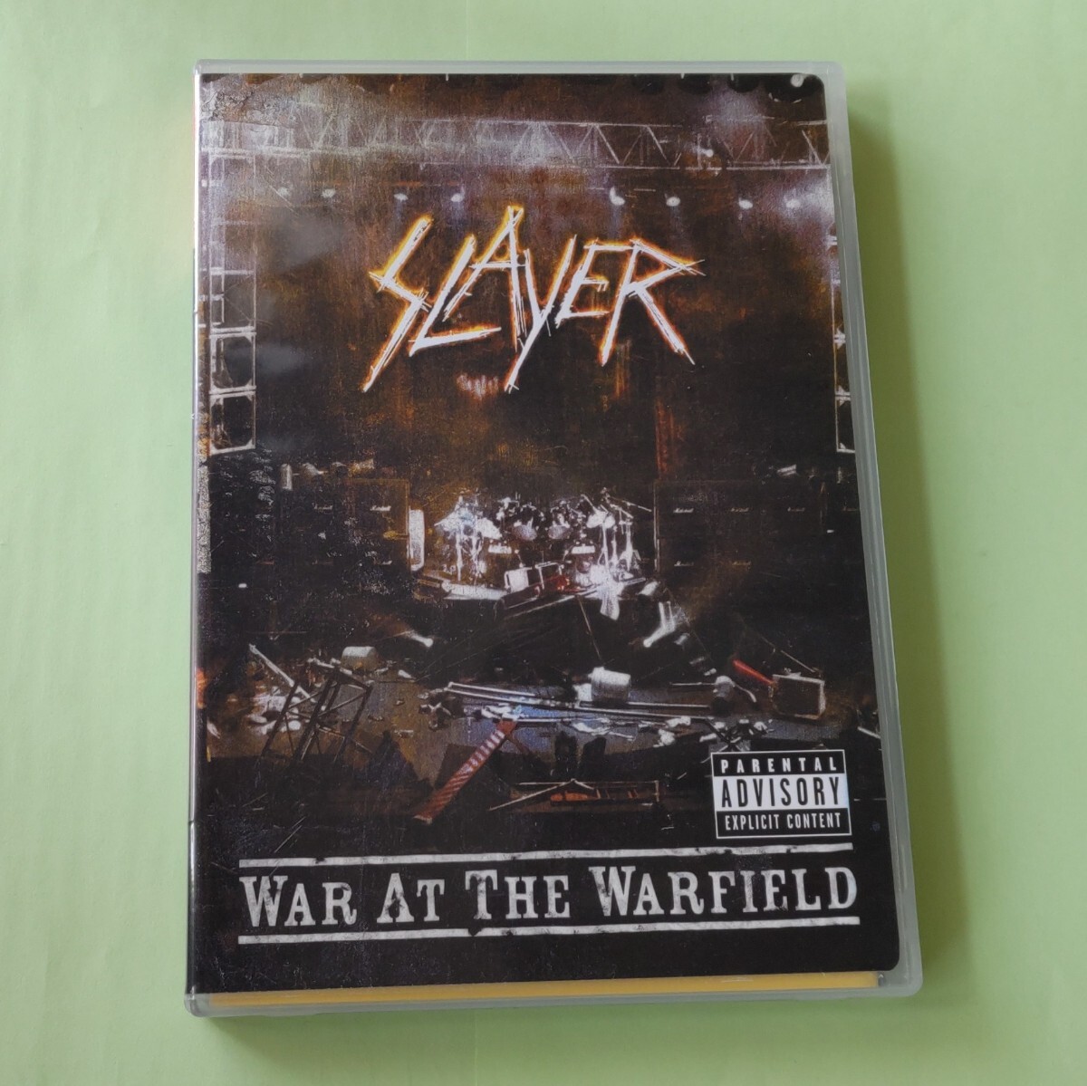 【数回再生しただけの美品です】SLAYER スレイヤー War At The Warfield★ライブDVD拍卖
