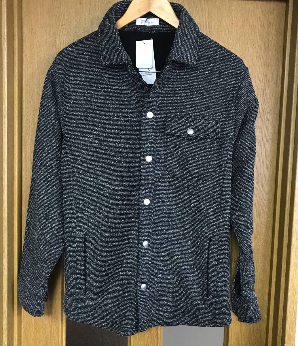 新品 タグ付き STUDIO by INTERMEZZO メンズMサイズ ジャケット フリース グレー拍卖
