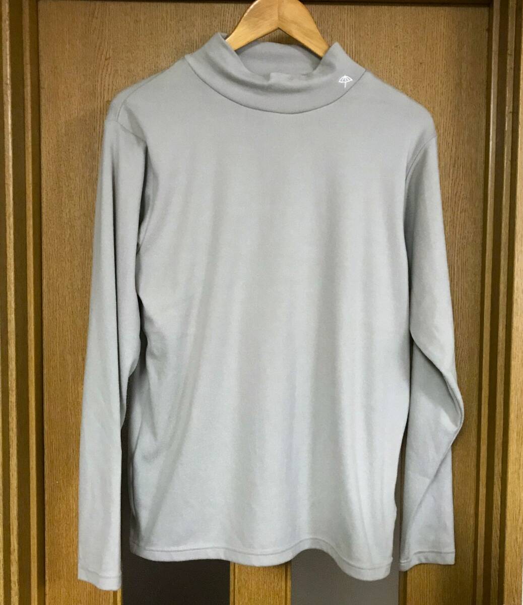 新品 タグ付き アーノルドパーマー タートルネック tシャツ メンズMサイズ グレージュ グレー~ベージュ 拍卖