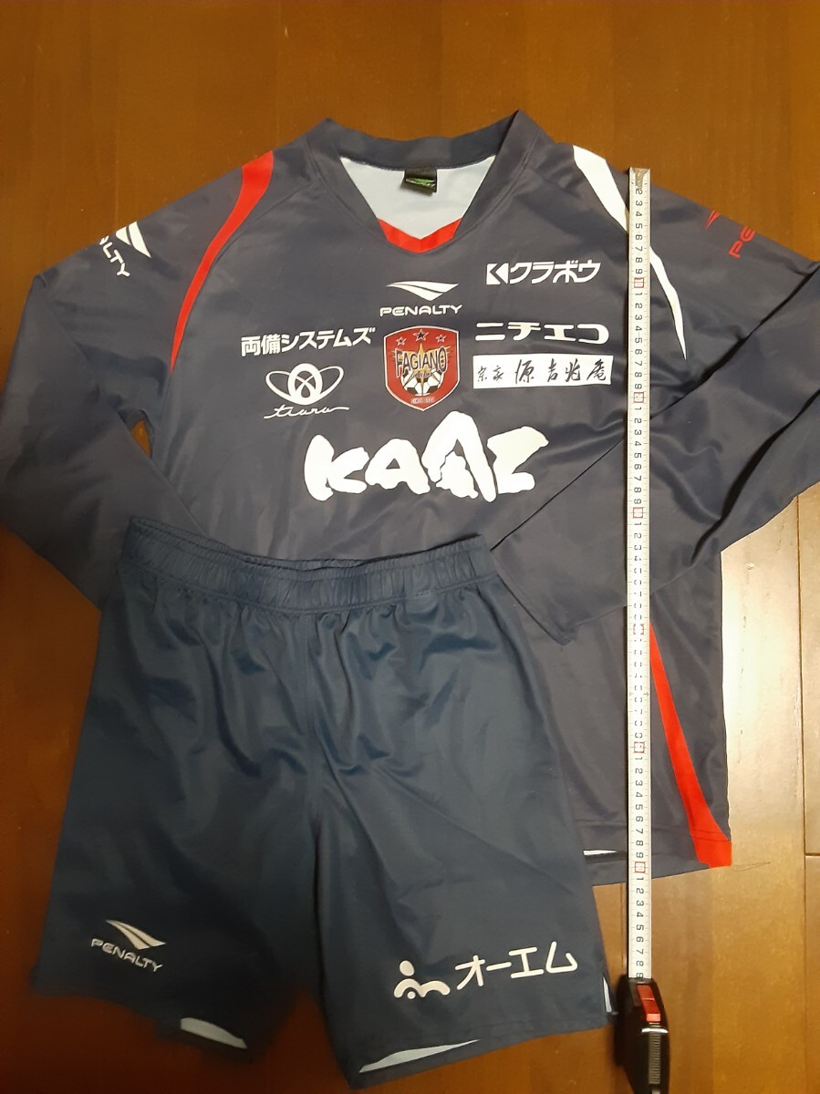 ペナルティ・ファジアーノ岡山長袖練習試合用ユニフォーム20L拍卖