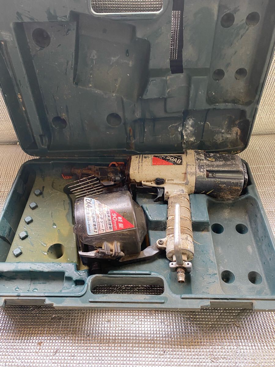 日立工機 ロール釘打機 NV90AB2 常圧 中古品拍卖
