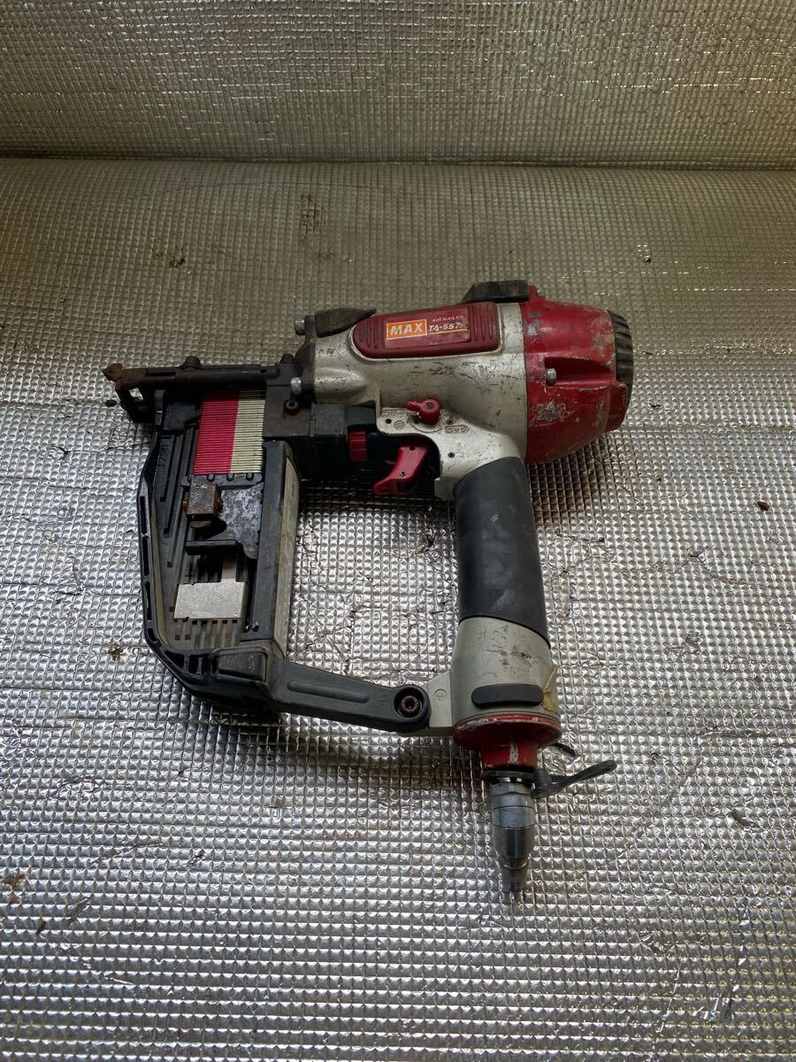MAX 57mm常圧エアタッカ TA-557? 中古品拍卖